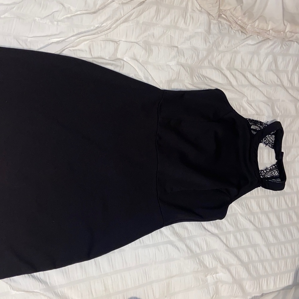 black dress